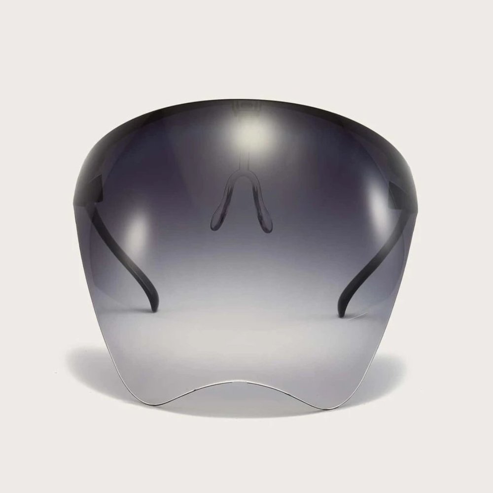 BLACK - GRAY FACE SHIELD